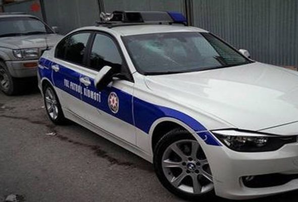 Avtomobilini qoyub qaçan polislə bağlı DİN-dən -  AÇIQLAMA - FOTO