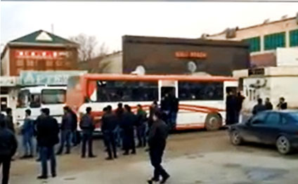 Bakıda daha bir ölüm avtobusu -  FOTOLAR 