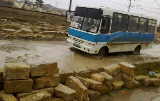 204 nömrəli avtobuslar hər gün insanları ölümə aparır - VİDEOLAR