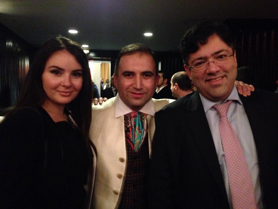 Aysel Teymurzadə əri ilə Hacı Nuranı ziyarət etdi - FOTO