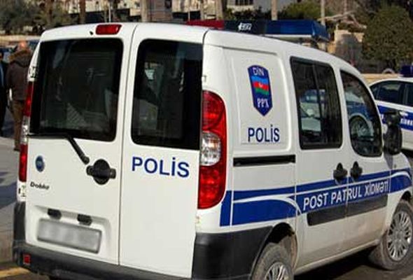 Azərbaycanda polis sürücünü döydü? - VİDEO