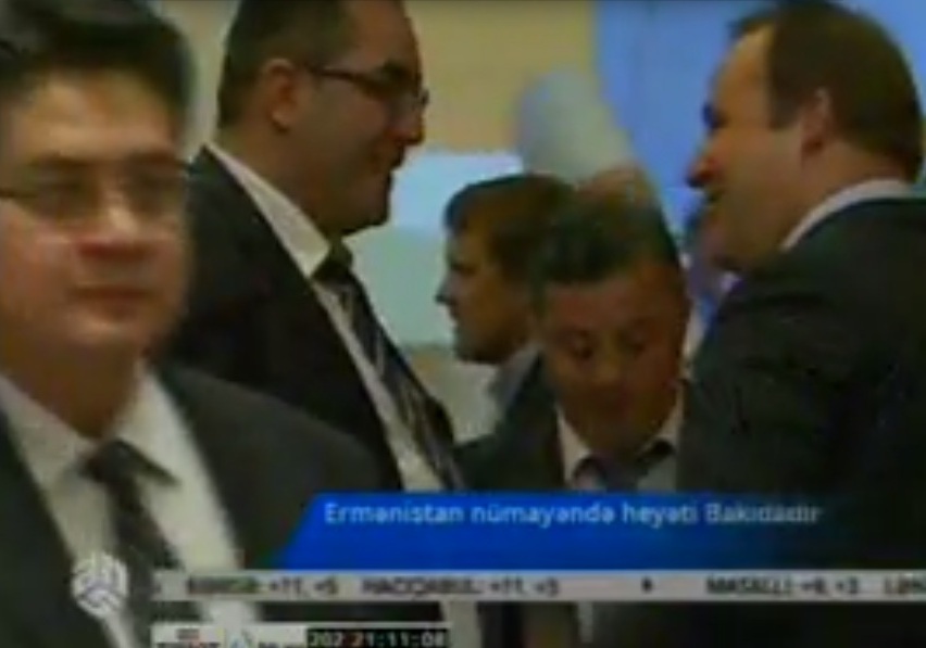 Bu da Bakıdakı ermənilər -  VİDEO 