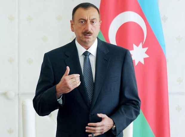 İlham Əliyev Müslüm Maqomayevin adını daşıyan gəminin istismara verilməsi mərasimində