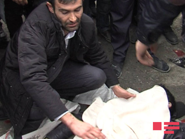 Bakıda zəncirvari qəza – 1 ölü,4 yaralı -VİDEO