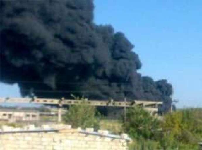 Bakıda güclü yanğın