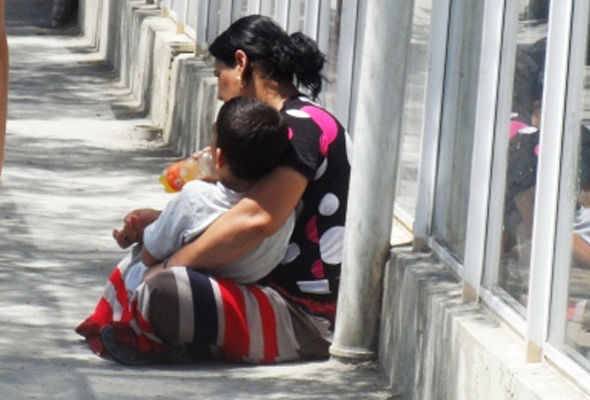 Polis dilənçilərə qarşı əməliyyat keçirdi