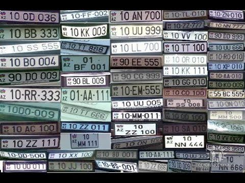 Polis 230 min manata avtomobil nömrəsi satanları həbs etdi