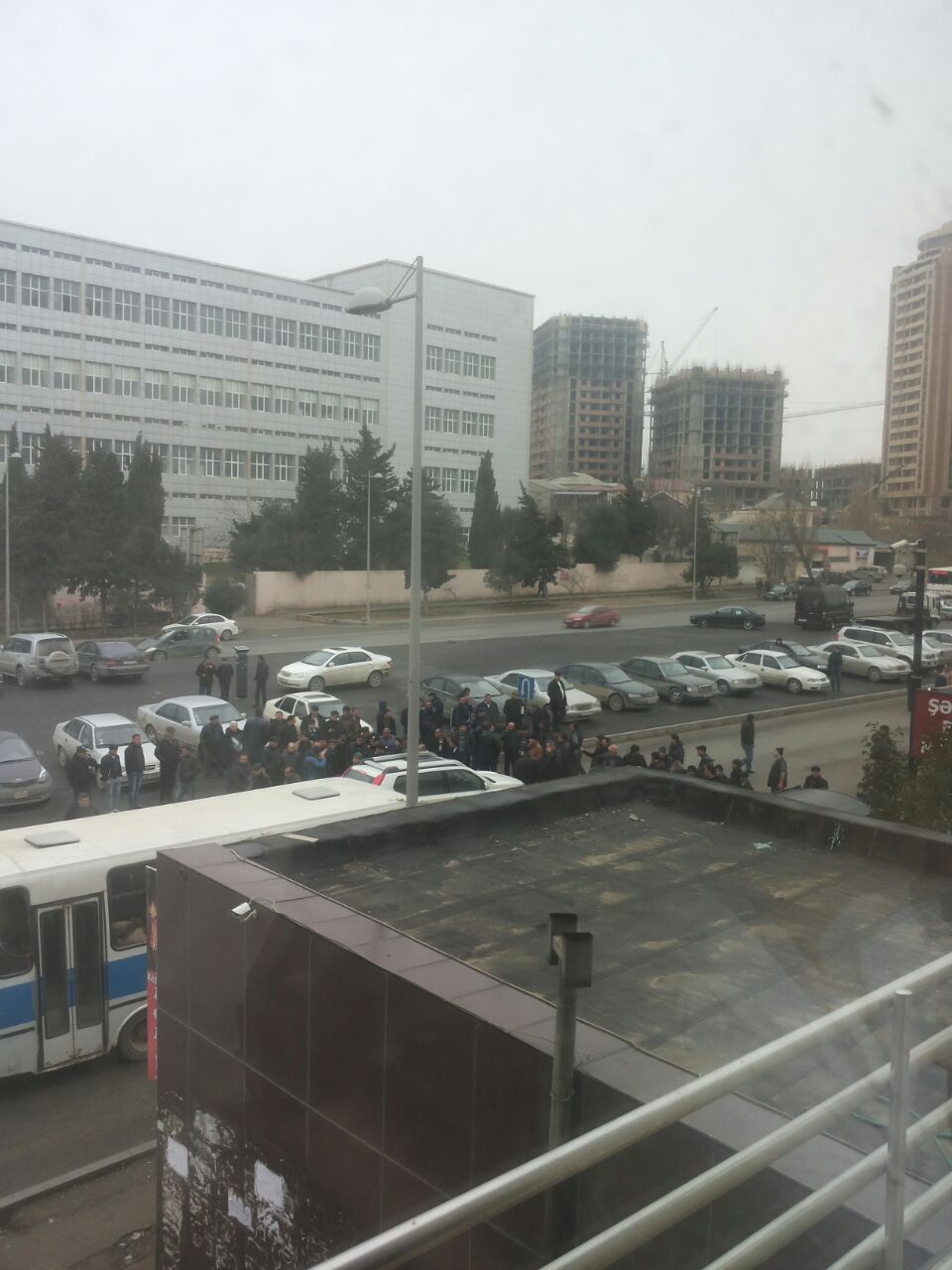 Nəqliyyat müfəttişlərinin daha bir qoçuluğu - FOTOLAR