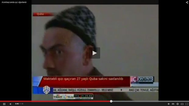 "Qız məni istəmir.." – Məktəbli qızı qaçıran şəxs - VİDEO