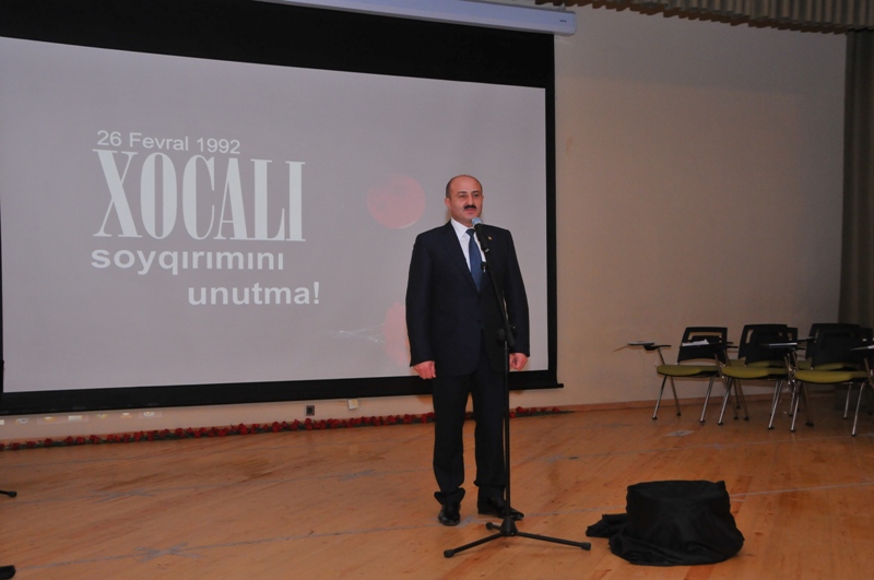 Səbail rayonunda Xocalı faciəsinin 23-cü ildönümü anıldı