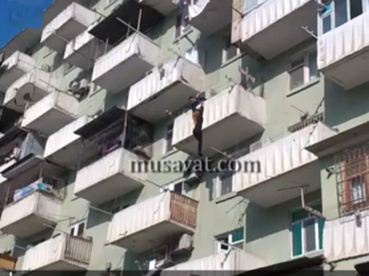 5-ci mərtəbədən yıxılmasının videosu yayılan qadından yeni xəbər