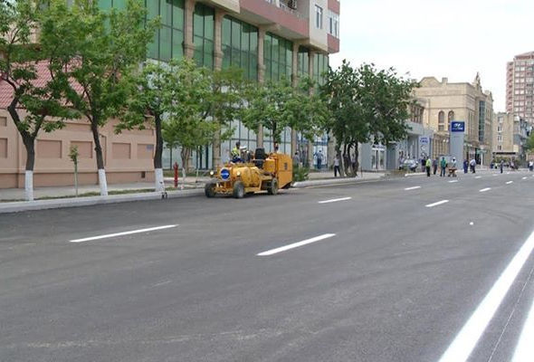 Bakıda daha bir küçədə nəqliyyatın hərəkəti məhdudlaşdırılır