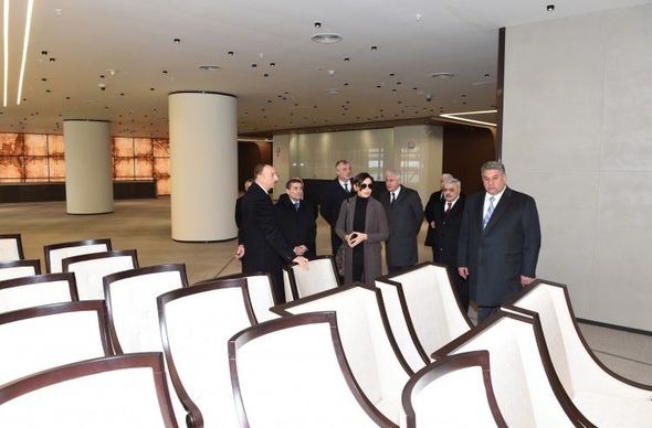 Prezident və xanımı Bakı Olimpiya Stadionunun açılışında – FOTOLAR