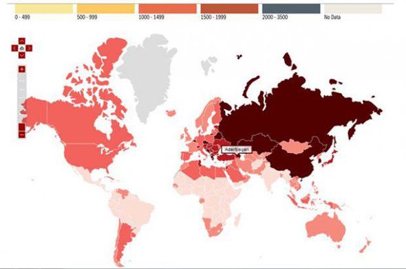 Azərbaycan üçün qorxunc statistika - FOTOFAKT