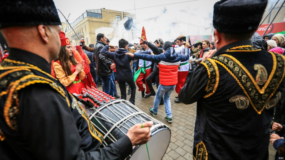 Bakıdan bayram görüntüləri -  FOTOLAR 