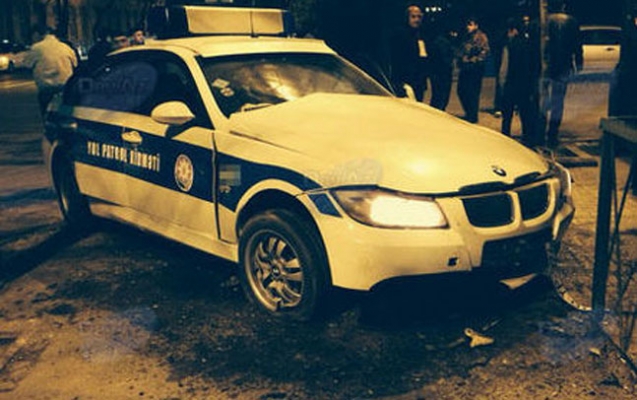 Polis qəza törətdi – 8 yaşlı uşaq yaralandı