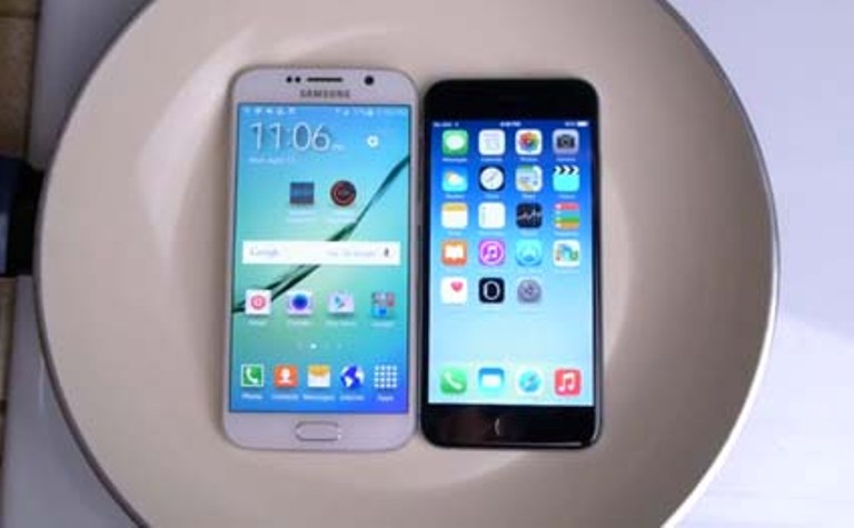 "iPhone" 6 və "Samsung" S6-nı bişirdilər - VİDEO
