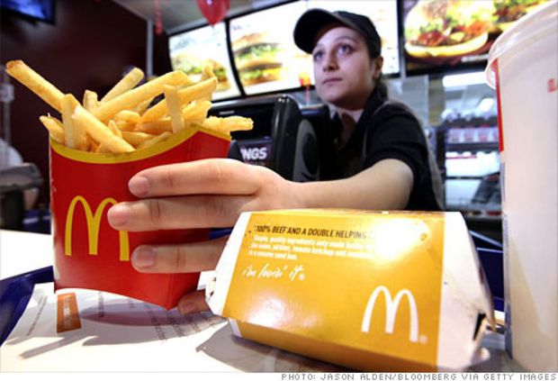 McDonald’s menyusunu azaldır