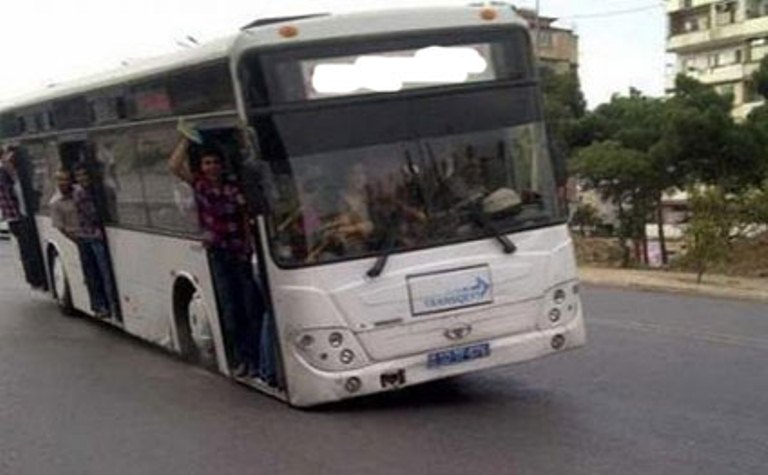 3 qapılı avtobuslar yığışdırılır - EKSKLÜZİV