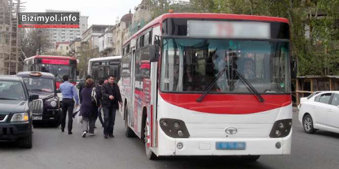 Bir neçə avtobusun marşrutu dəyişdirildi, sərnişinlər yolda qaldılar