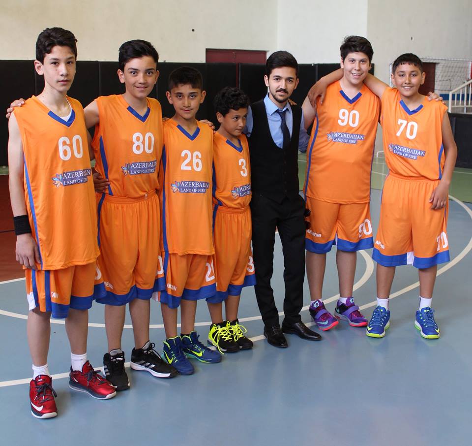 Land Of Fire Azerbaijan Eskişəhər Basketbol Akademiyasının komandası üzərində