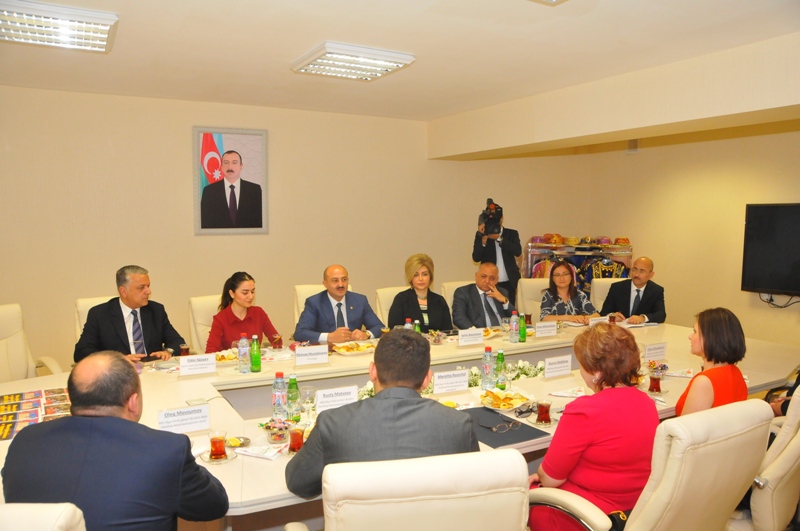 Nyu-York şəhərinin Bruklin inzibati rayonu nümayəndə heyəti Səbail rayon İcra Hakimiyyətində qəbul edilmişdir