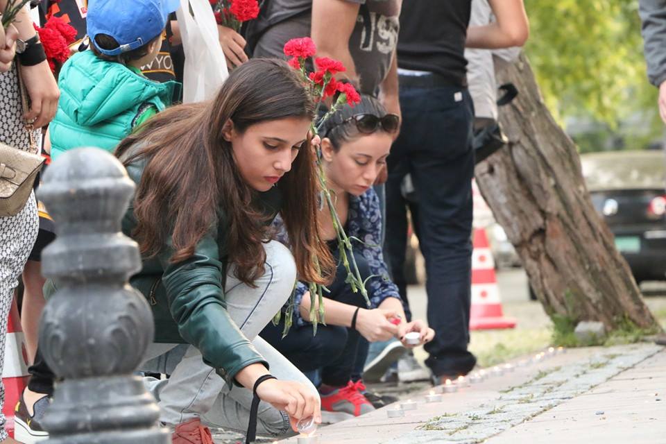 Faciə qurbanları İstanbulda anıldı - VİDEO + FOTO