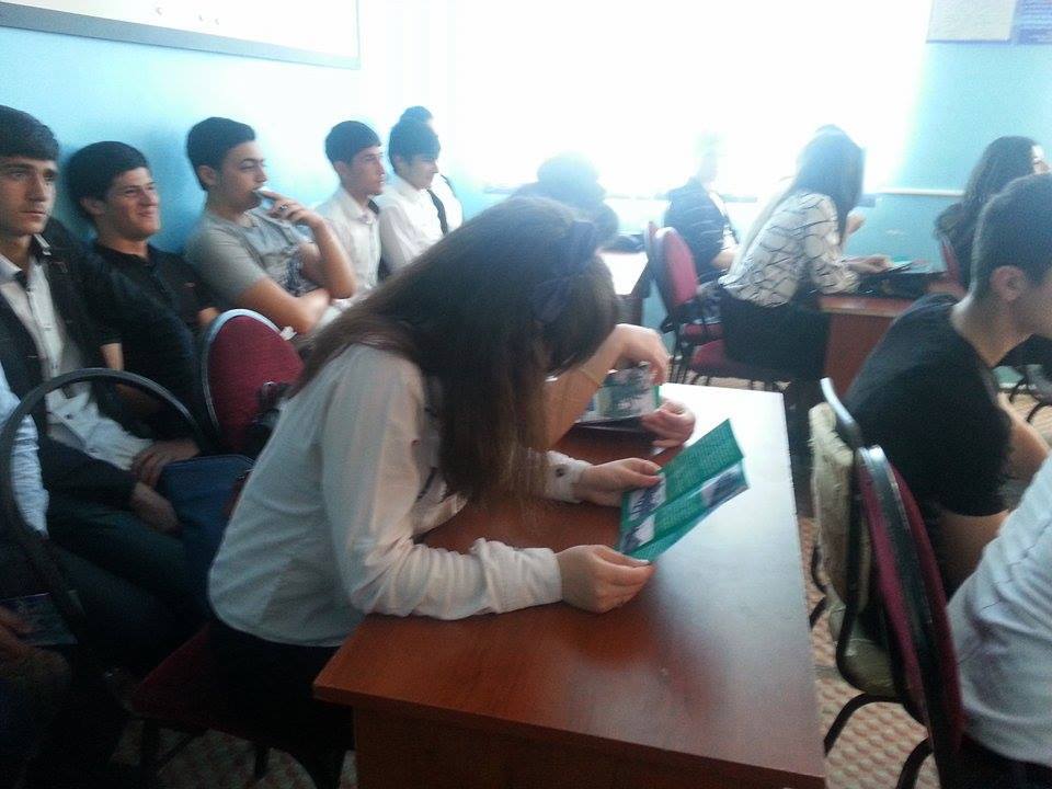 Layihə çərçivəsində növbəti tədbir Peşə liseyində keçirilib
