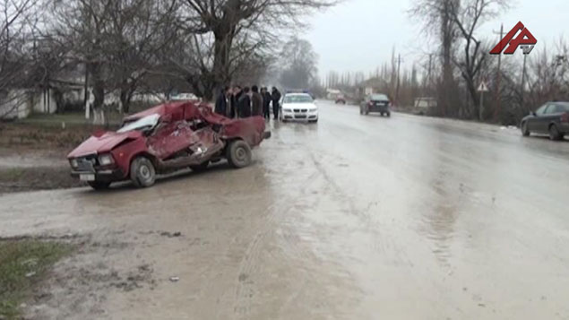 Bakıda elçilikdən qayıdan bəy ağır qəzaya düşdü