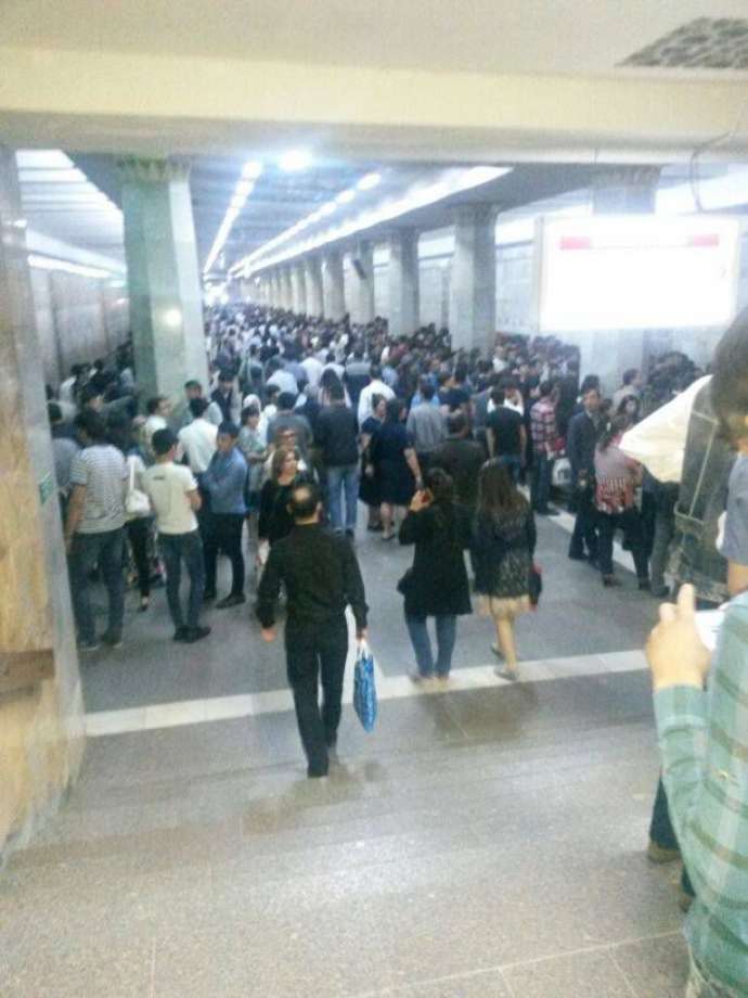 Bakı metrosunda ölüm
