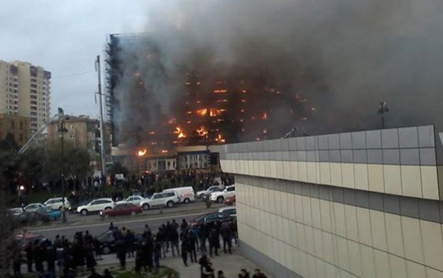Yanan binada təmir 1 həftəyə başa çatacaq