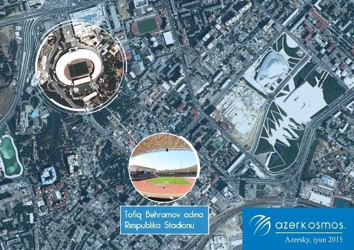 Avropa Oyunlarının obyektləri kosmosdan belə görünür – FOTO