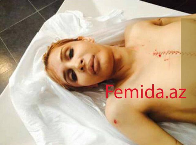 Öldürülən transseksualın morqdan  FOTOLARI 18+
