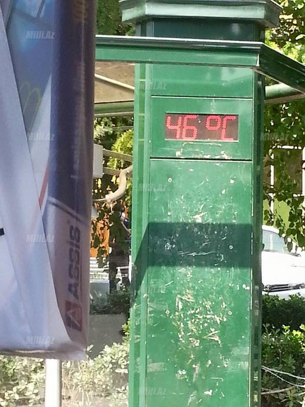 Bakıda rekord temperatur - FOTO
