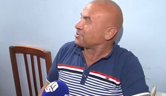 Bakıda 60 yaşlı sərxoş sürücü özünü biabır etdi - VİDEO
