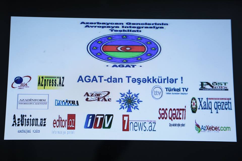 AGAT Azərbaycan mətbuatının 140 illik yubileyi ilə əlaqədar jurnalistləri bir araya yığdı