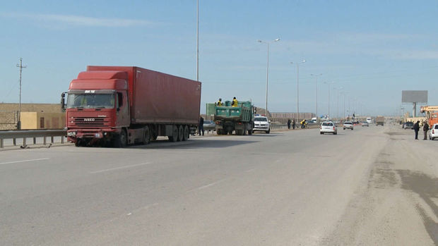 Yük avtomobillərinin gündüz saatlarında Bakıya girişinə qadağa qoyuldu