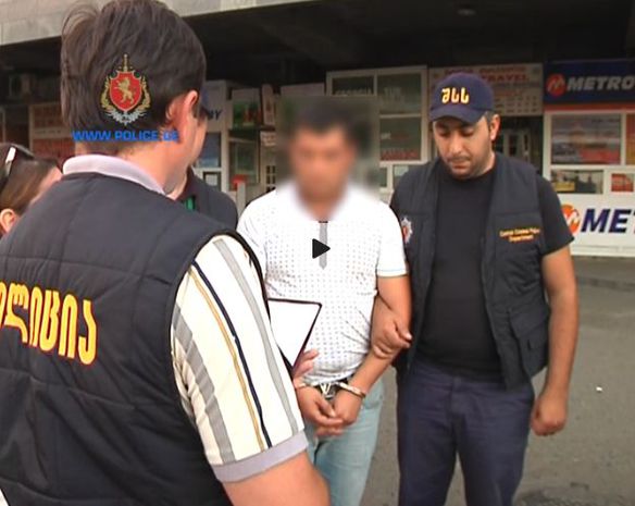 Tbilisidə azərbaycanlıdan heroin çıxdı