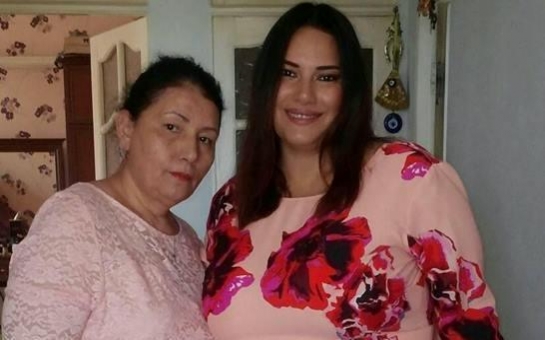 Aytən Səfərova anası ilə - FOTO