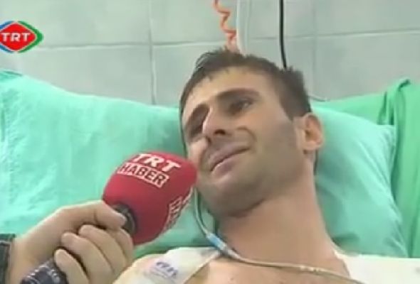 Türkiyə prezidentindən yaralanan əsgərimizə hədiyyə- VİDEO