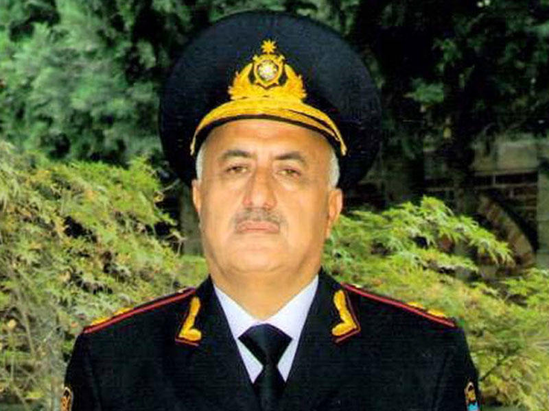 Polis generalı oğlunun həbsindən danışdı