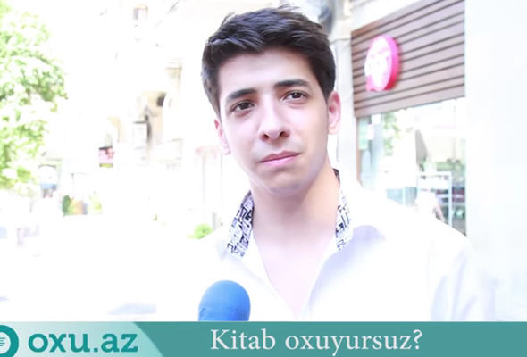 Azərbaycanlılar kitab oxuyurlarmı?- VİDEOSORĞU