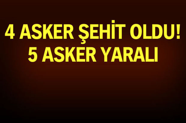 Türkiyədə növbəti terror: 4 əsgər öldü, 5-i yaralandı