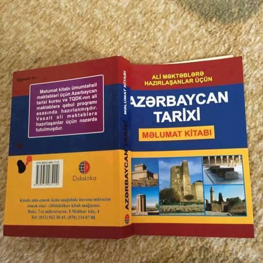 Azərbaycanın tarix kitabının üstünə Ermənistanın bayrağını kim vurub? –  FOTOFAKT 