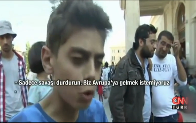 “Savaşı durdurun, Avropaya gəlmək istəmirik” - 13 yaşlı suriyalıdan dünya liderlərinə 