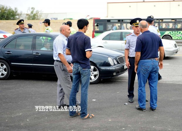 Rayon maşınları qadağasının ilk günü: “Öz paytaxtıma niyə gedə bilmərəm?!” -  FOTOLAR
