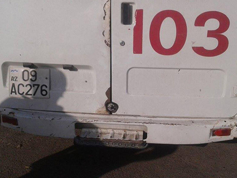 "Xəstənin yanına gedirik, bizi döyürlər" -  təcili yardım maşınının sürücüsü