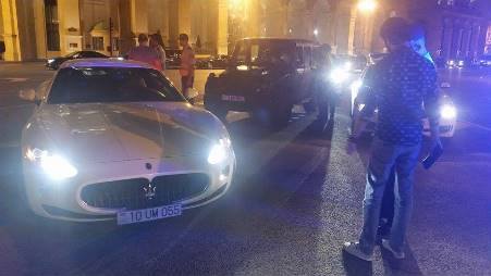 Bakıda «Maserati» və «Galendewagen»i cərimə meydançasına belə apardılar -  VİDEO 