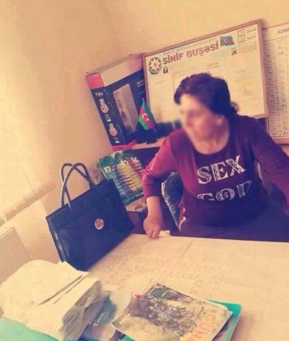 Azərbaycan məktəbində "Seksual polis" -  FOTO