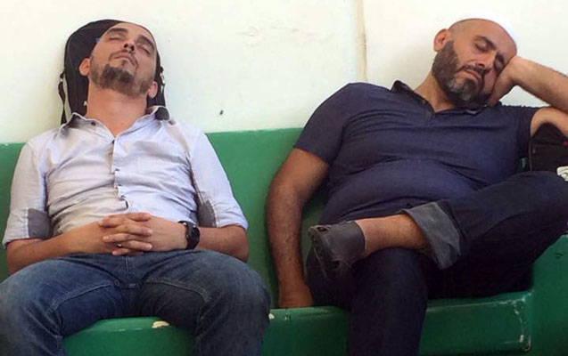 Azərbaycanlı hacılar Bakıda -  Yarım sutkalıq gecikmə - Fotolar